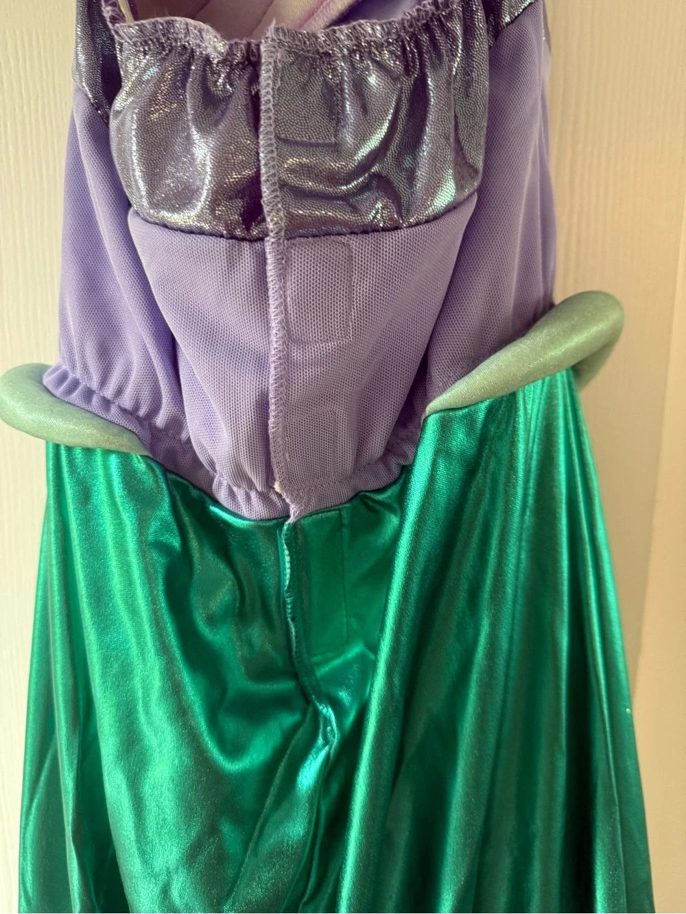Disney Princess Ariel costume dress Halloween Size Small 4-6 Dress Up